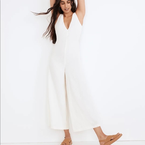 Madewell Lightestspun Tie-Back Cover-Up Jumpsuit - Picture 5 of 5